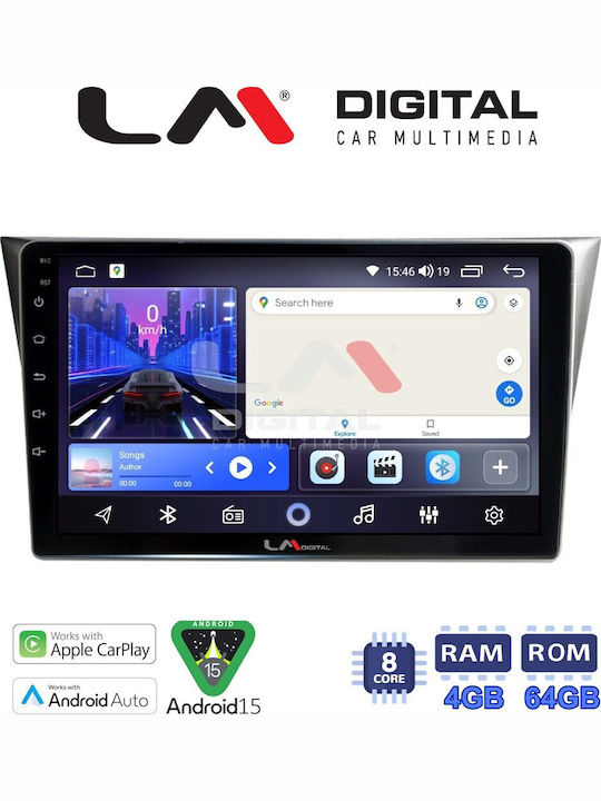 LM Digital Car Audio System for Subaru Impreza Forester 2000 2007 Bluetooth USB Wi-Fi GPS Apple CarPlay Android Auto