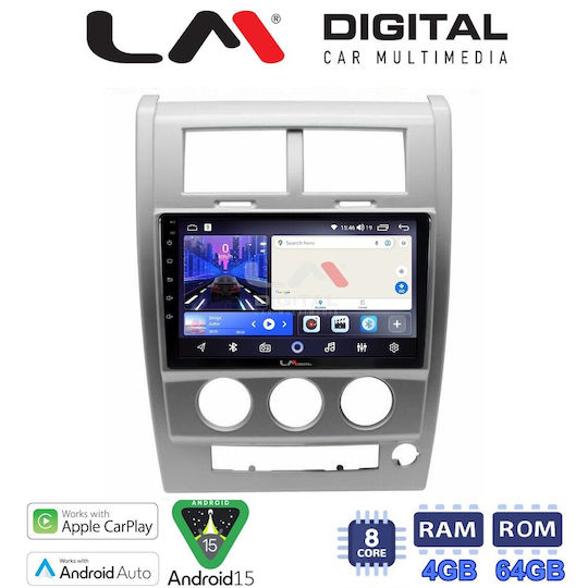 LM Digital Sistem Audio Auto Pentru Jeep Cherokee / Liberty 2008 > 2014 Bluetooth USB Wi-Fi GPS Apple CarPlay Android Auto