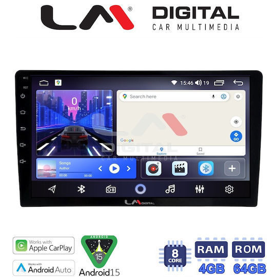 LM Digital Ηχοσύστημα Αυτοκινήτου για Ford Transit Custom / Tourneo / Tourneo Custom 2013 > 2019 (Bluetooth/USB/WiFi/GPS/Apple-Carplay/Android-Auto)