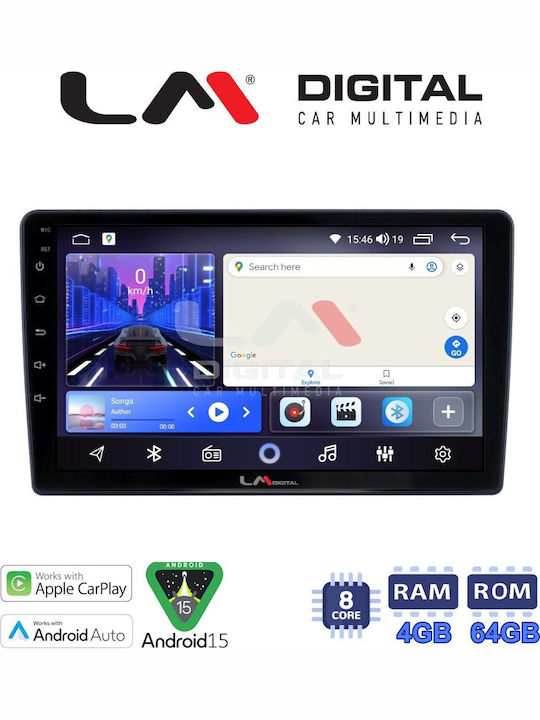 LM Digital Car Audio System for Hyundai H-1 Hummer H1 2010 to 2018 Bluetooth USB Wi-Fi GPS Apple CarPlay Android Auto