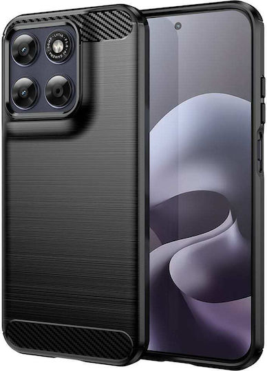 Techsuit Motorola Moto Rückseitenhülle Aus Silikon Grau (Motorola Moto G87 / G77 / G67)