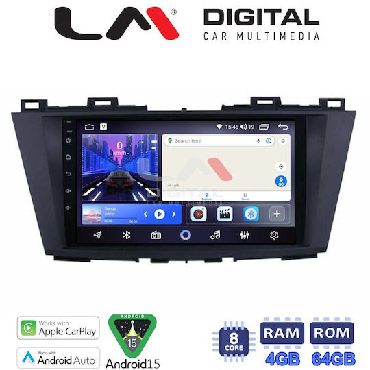 LM Digital Car Audio System for Mazda 5 2011 Bluetooth USB Wi-Fi GPS Apple CarPlay Android Auto