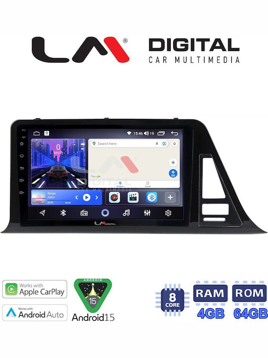 LM Digital Car Audio System for Toyota C-HR 2017 Bluetooth USB Wi-Fi GPS Apple CarPlay Android Auto