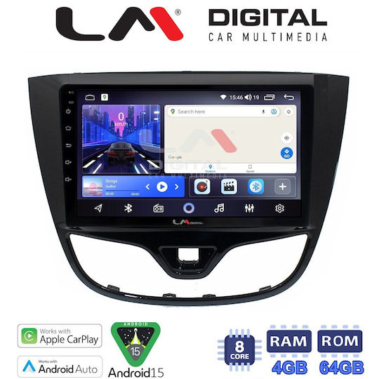 LM Digital Car Audio System for Opel Karl 2014-2019 Bluetooth USB Wi-Fi GPS Apple CarPlay Android Auto