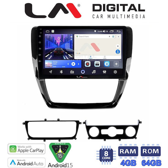 LM Digital Car Audio System for Volkswagen Jetta 2011-2018 Bluetooth USB Wi-Fi GPS Apple CarPlay Android Auto