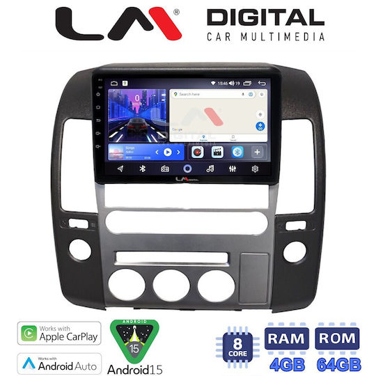LM Digital Car Audio System for Nissan Navara NP300 2006 to 2016 Bluetooth USB Wi-Fi GPS Apple CarPlay Android Auto