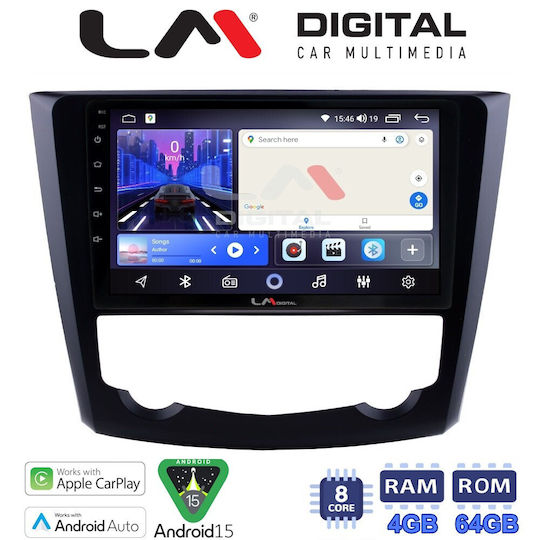 LM Digital Автомобилна Аудио Система За Renault Kadjar 2015 Bluetooth USB Вграден Wi-Fi GPS Apple CarPlay Android Auto