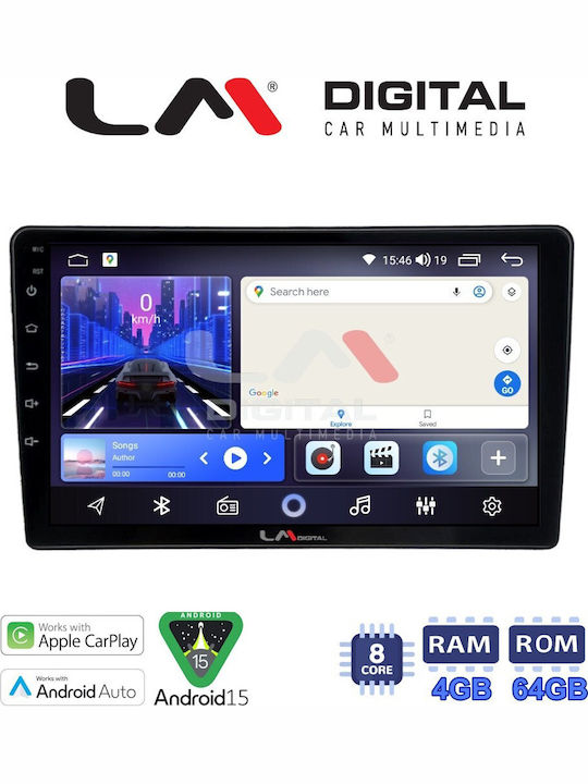 LM Digital Car Audio System for Nissan Navara NP300 2006 to 2016 with Clima Bluetooth USB Wi-Fi GPS Apple CarPlay Android Auto