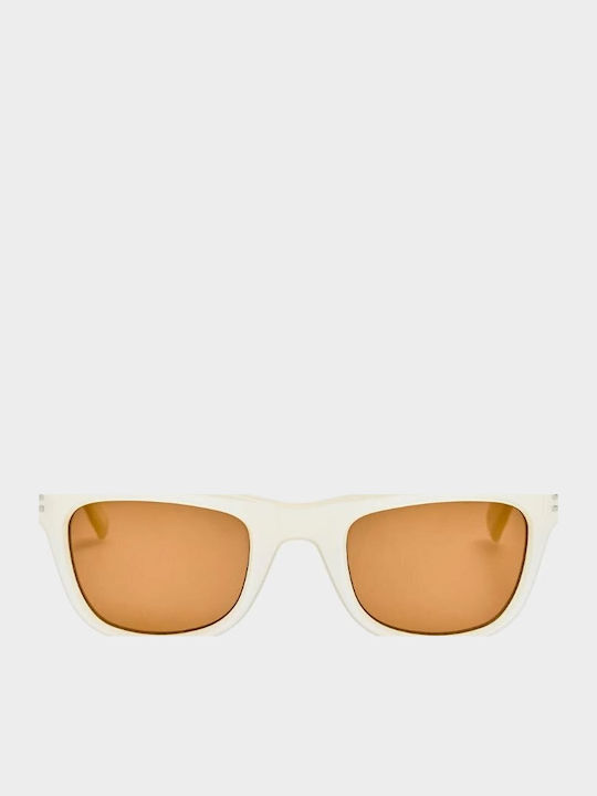 JACQUEMUS White Sunglasses with Frame JACQUEMUS White Sunglasses with Frame