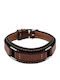 Fossil Βραχιόλι από Δέρμα 25cm