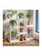 Wall Shelf Sakura Flower White 62x50x18cm 282Pieces