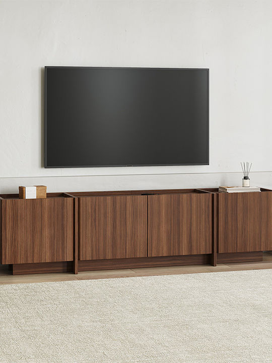 Έπιπλο Τηλεόρασης Lowen Καρυδί Μ180xΠ35xΥ46.2cm