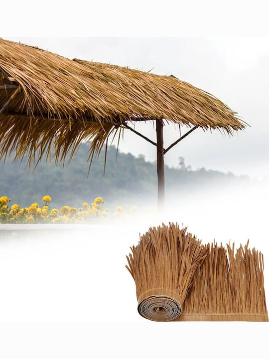 Artificial Straw Thatch Roof Decorative 100x50cm Tiki Huts Hawaiian Bar