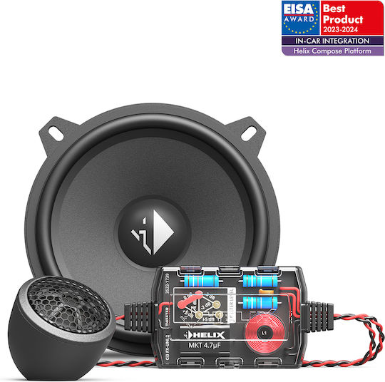 Helix Ci3 K130.2-S3 MK2 Set Car Speakers 5.25" with 90W RMS 2 Way
