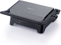 Rohnson Sandwich-Maker mit Antihaftbeschichtung, Herausnehmbare, Magnetische Keramikplatten für 2 Toasts 800W Grau