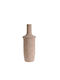 Espiel Decorative Ceramic Beige Vase 17x17xH45cm