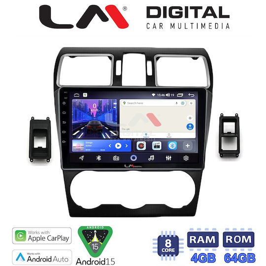LM Digital Ηχοσύστημα Αυτοκινήτου για Subaru Impreza / Forester 2013 (Bluetooth/USB/WiFi/GPS/Apple-Carplay/Android-Auto)