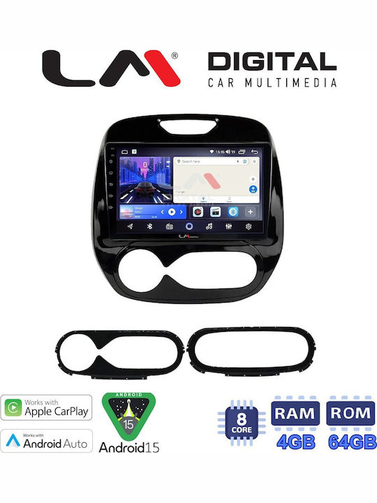 LM Digital Car Audio System for Renault Captur 2013 Bluetooth USB Wi-Fi GPS Apple CarPlay Android Auto