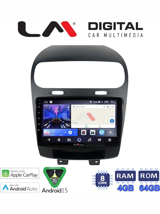 LM Digital Car Audio System for Fiat Freemont 2008 Bluetooth USB Wi-Fi GPS Apple CarPlay Android Auto
