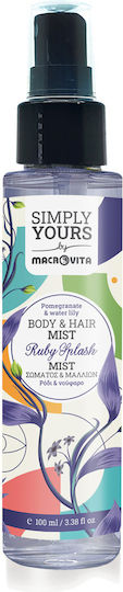 Macrovita Simply Yours Haarnebel Körper Ruby Splash Rote Nymphe 100ml