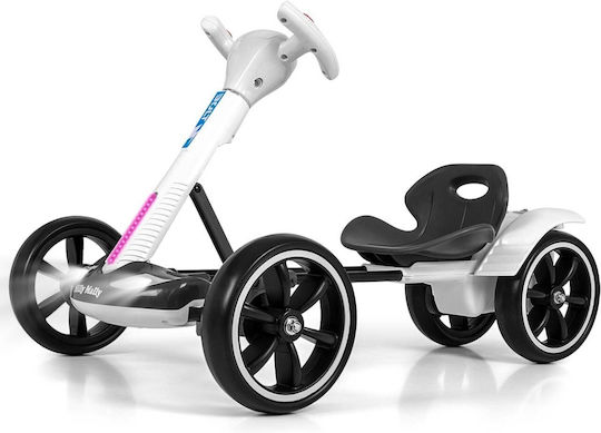 Bolt Go Kart Μονοθέσιο με Τηλεκοντρόλ Λευκό για 3+ Ετών