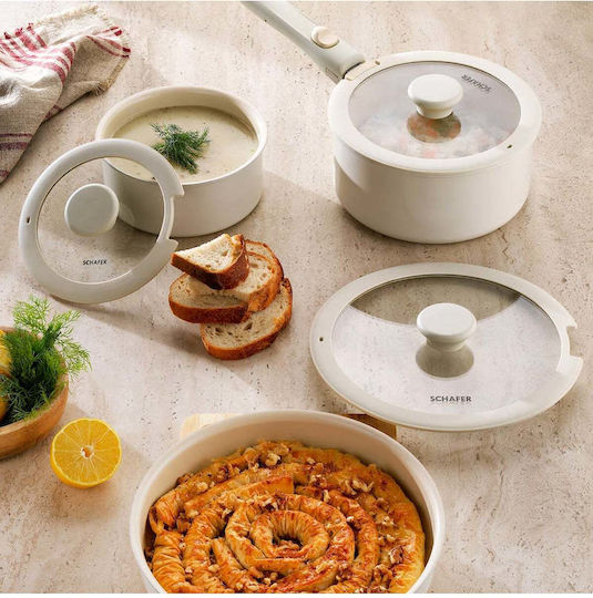 SteweHome Kochgeschirr-Set aus Aluminium 7 Teile