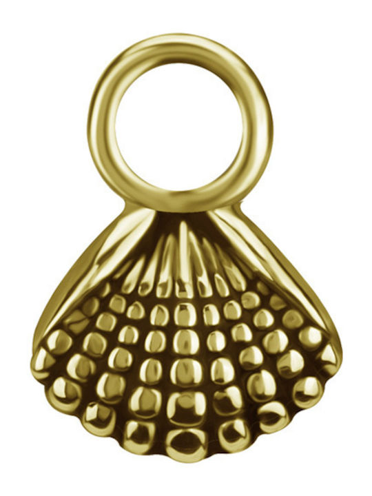 Crazy Needles Charm Επιχρυσωμένο