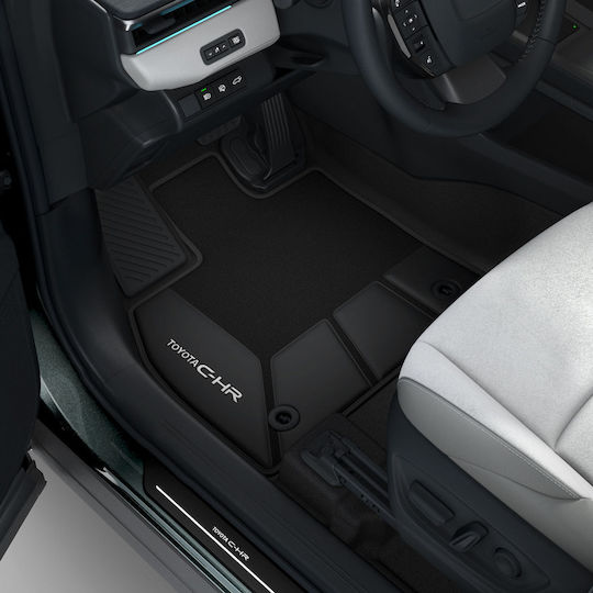 Toyota Genuine Full Set Fabric Car Mats Premium 4 Pieces C-hr+ 2025