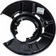 Carro Rear Brake Disc Plate 350mm Aluminum Suitable for Bmw Series 3 Sedan Station Wagon 2008-2012 E90/e91 34212283253 Left 1 Piece