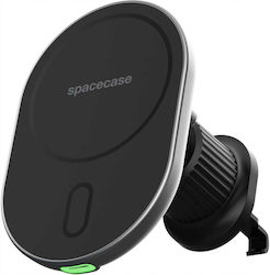 Spacecase Suport Pentru Telefon Mobil Cu Încărcare Wireless 15W Negru Spacecase Suport Pentru Telefon Mobil Cu Încărcare Wireless 15W Negru