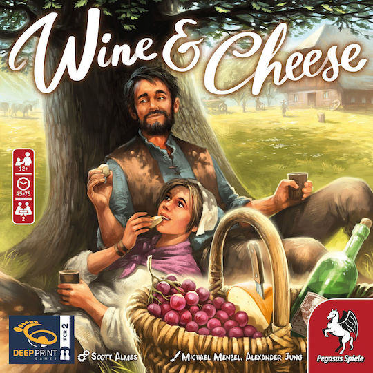 Επιτραπέζιο Παιχνίδι Wine And Cheese για 2 Παίκτες 12+ Ετών 57831G (EN) Pegasus Spiele