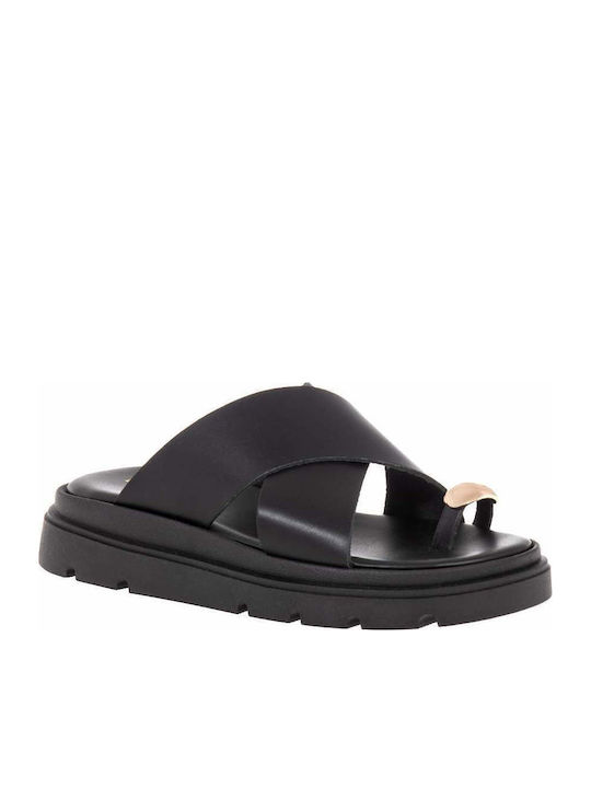 Beatris Black Sandals