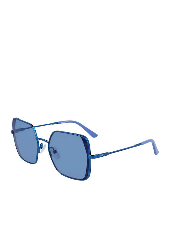 Karl Lagerfeld Women Sunglasses with Blue Metal...