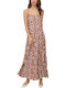 Sommer Maxi Wickel Damenkleid