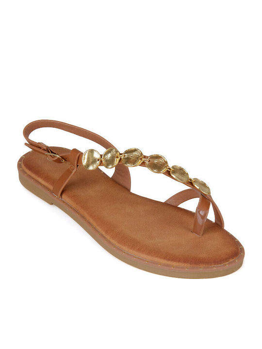 Silia D Women's Flat Sandals Brown