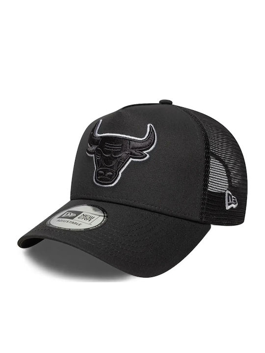 New Era Chicago Bulls Ανδρικό Trucker Jockey Μαύρο 60856284