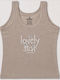 Baykar Kids Sleeveless Brown Undershirt