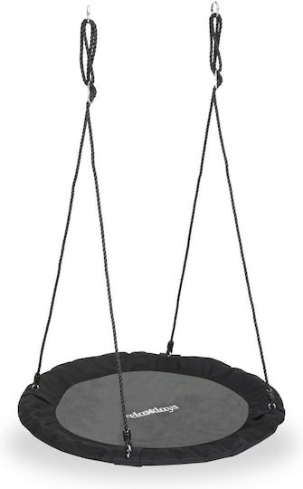 Relaxdays Relaxdays Kinder Schaukeln Nest Aufhängen 150x110x110cm Weiß