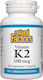 Natural Factors Vitamin K2 Βιταμίνη για την Υγεία των Οστών 100mcg 60 φυτικές κάψουλες