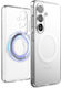 Samsung Galaxy S26 Elago Magnetic Hybrid Hard Case Magsafe Transparent Egs26mshb62-tr