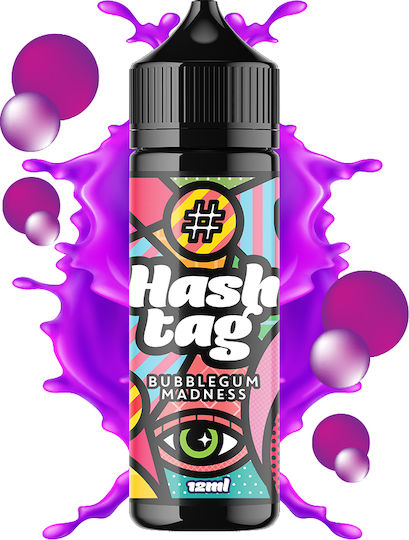 Hashtag Flavor Shot 12ml/120ml 1 Stück Bubblegum Madness