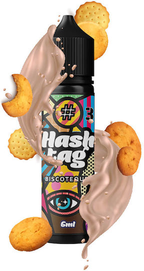 Hashtag Shot de Aromă Biscoteque 6ml/60ml 1 Bucată Biscoteque