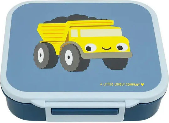 A Little Lovely Company Plastic Kids' Food Container 0.9 Litre 18 x 17 x 5 cm