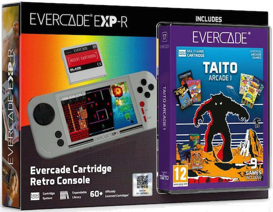 Evercade Exp-r Portable Console + Taito Arcade 1 Gray