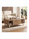 Rectangular Central Coffee Table Doro Wooden Sepet Oak L100xW60xH34.6cm