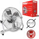 Webber Ανεμιστήρας Δαπέδου 80W Διαμέτρου 40cm Λευκός