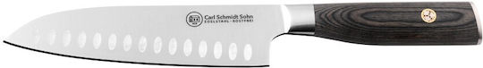 Carl Schmidt Sohn Apex Μαχαίρι Santoku από Ανοξείδωτο Ατσάλι 18cm