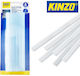 Kinzo-79751 Set 6 Pieces Hot Glue Gun Sticks 11x200mm Grundig