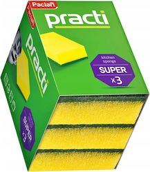 Dish Sponges 3pcs Paclan Practi