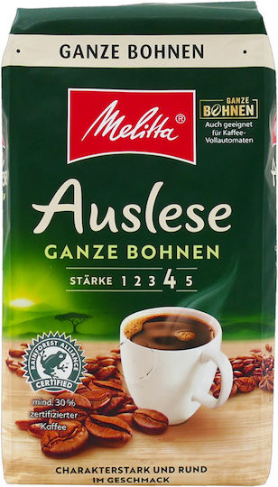 Melitta Cafea Espresso Auslese Ciocolată Boabe 500g